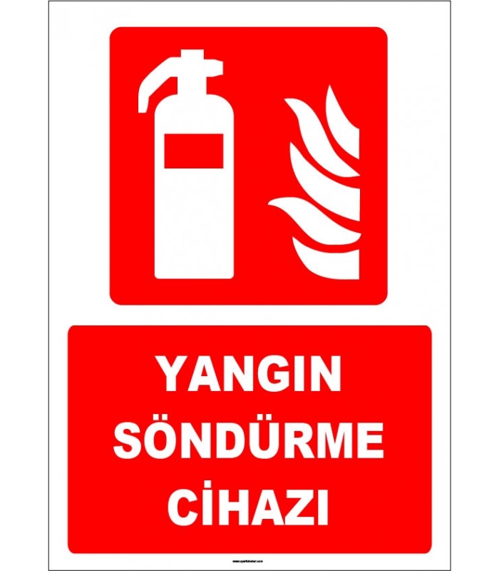 ZY1936 - ISO 7010 Yangın Söndürme Cihazı