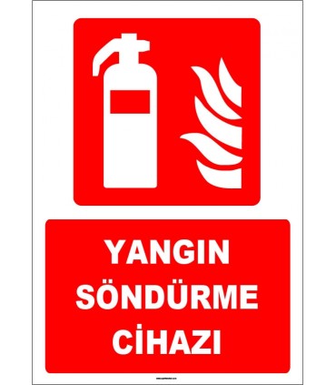 ZY1936 - ISO 7010 Yangın Söndürme Cihazı
