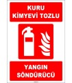 ZY1937 - ISO 7010 Kuru Kimyevi Tozlu Yangın Söndürücü