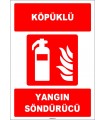 ZY1939 - ISO 7010 Köpüklü Yangın Söndürücü
