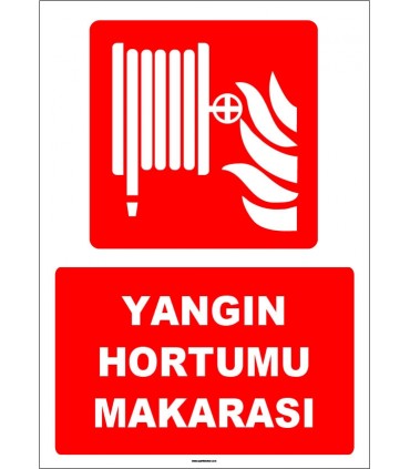 ZY1956 - ISO 7010 Yangın Hortumu Makarası