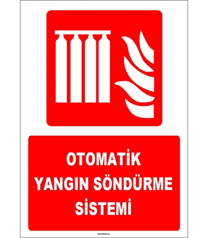ZY1970 - ISO 7010 Otomatik Yangın Söndürme Sistemi
