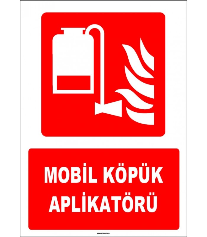 ZY1965 - ISO 7010 Mobil Köpük Aplikatörü