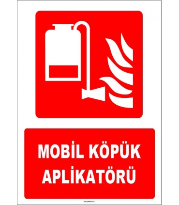 ZY1965 - ISO 7010 Mobil Köpük Aplikatörü