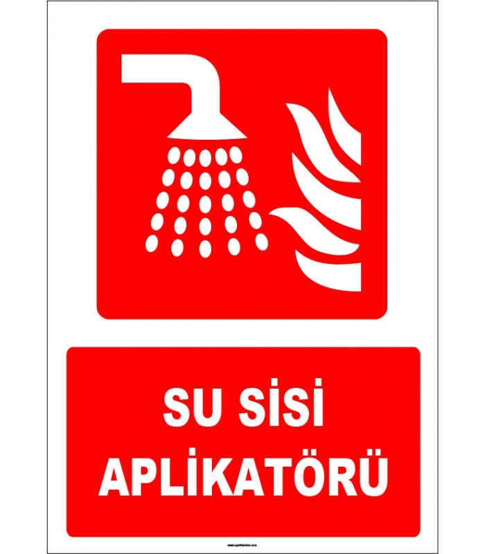 ZY1971 - ISO 7010 Su Sisi Aplikatörü