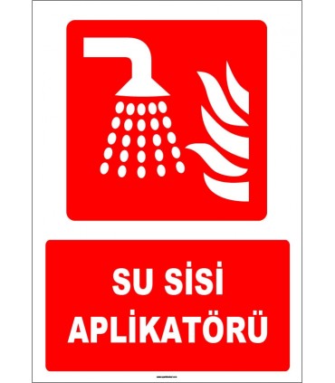 ZY1971 - ISO 7010 Su Sisi Aplikatörü