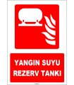 ZY1973 - ISO 7010 Yangın Suyu Rezerv Tankı
