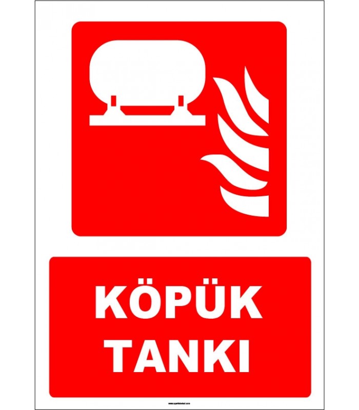 ZY1975 - ISO 7010 Köpük Tankı