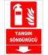ZY1980 - ISO 7010 Yangın Söndürücü, aşağı tarafta