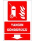 ZY1981 - ISO 7010 Tekerlekli Yangın Söndürücü, aşağı tarafta