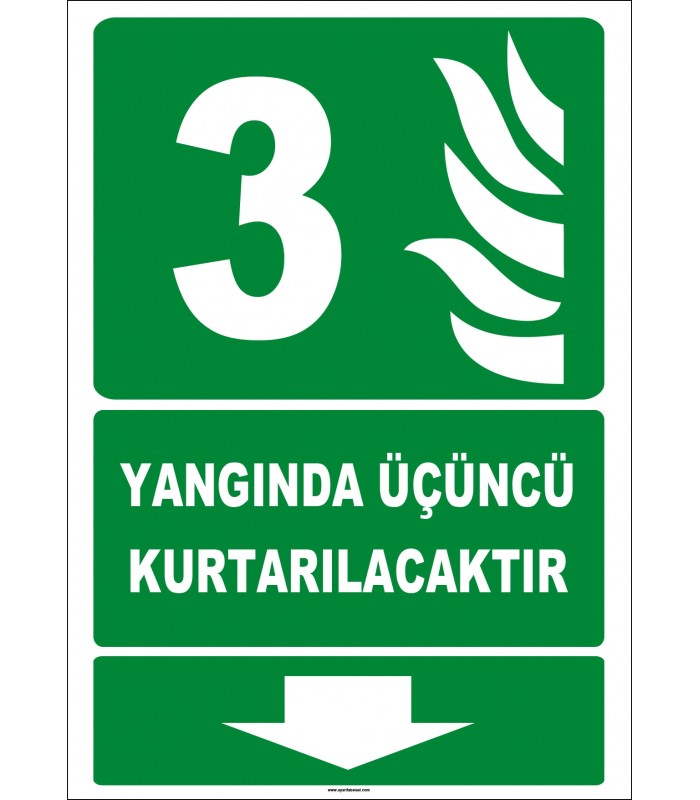 ZY2004 - Yangında Üçüncü Kurtarılacaktır