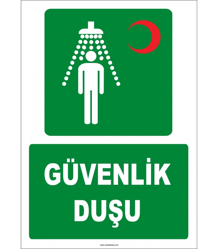 ZY2038 - ISO 7010 Güvenlik Duşu