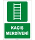 ZY2084 - ISO 7010 Kaçış Merdiveni