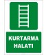 ZY2086 - ISO 7010 Kurtarma Halatı