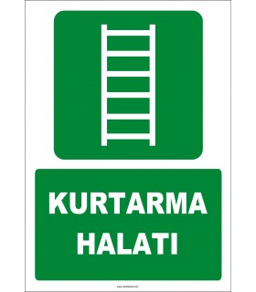 ZY2086 - ISO 7010 Kurtarma Halatı