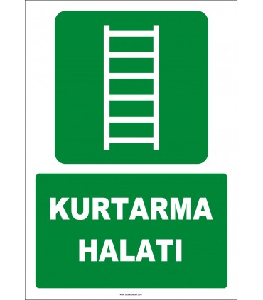 ZY2086 - ISO 7010 Kurtarma Halatı