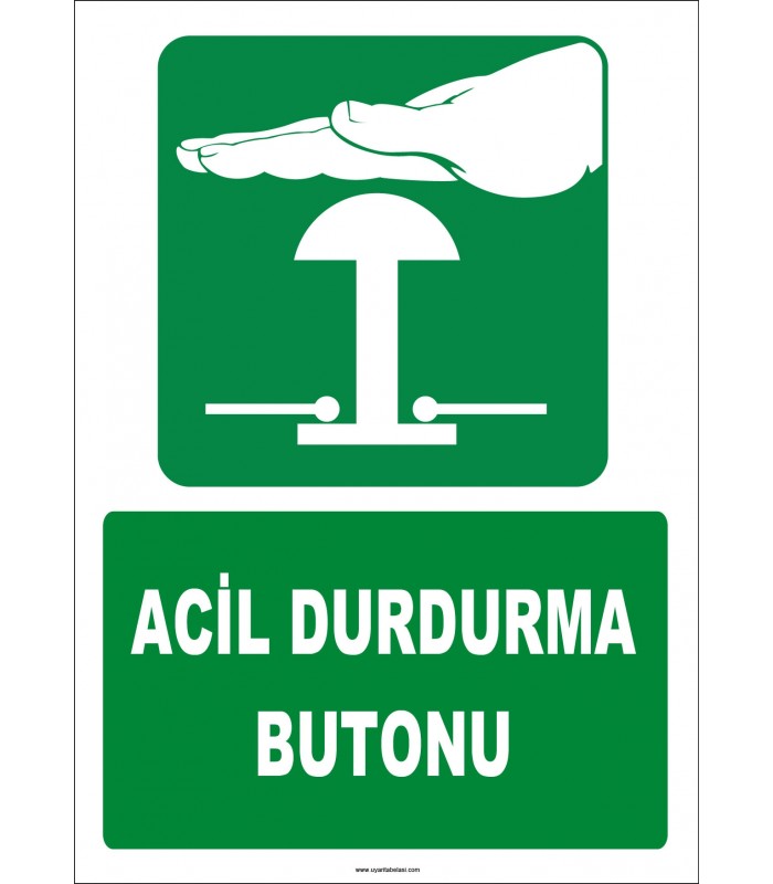 ZY2092 - Acil Durdurma Butonu