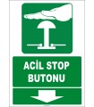 ZY2082 - Acil Stop Butonu, Aşağıda