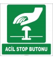 ZY2058 - ISO 7010 Acil Stop Butonu