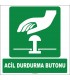ZY2064 - ISO 7010 Acil Durdurma Butonu
