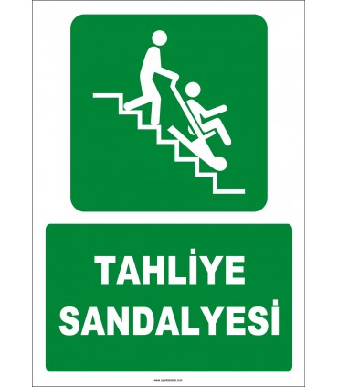ZY2069 - ISO 7010 Tahliye Sandalyesi
