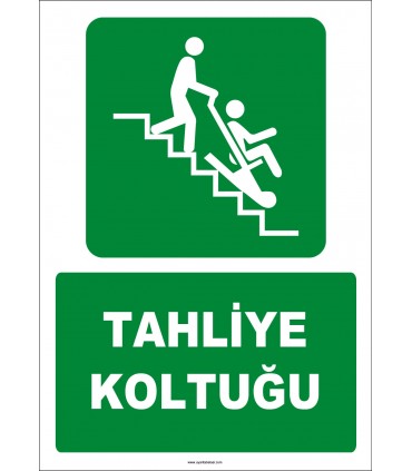 ZY2070 - ISO 7010 Tahliye Koltuğu