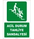 ZY2073 - ISO 7010 Acil Durum Tahliye Sandalyesi