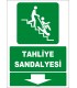 ZY2075 - ISO 7010 Tahliye Sandalyesi, Aşağıda