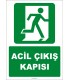 ZY2065 - Acil Çıkış Kapısı, Sağa Koşan