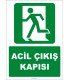 ZY2066 - Acil Çıkış Kapısı, Sola Koşan