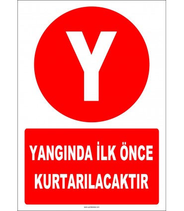 ZY2114 - Yangında İlk Önce Kurtarılacaktır