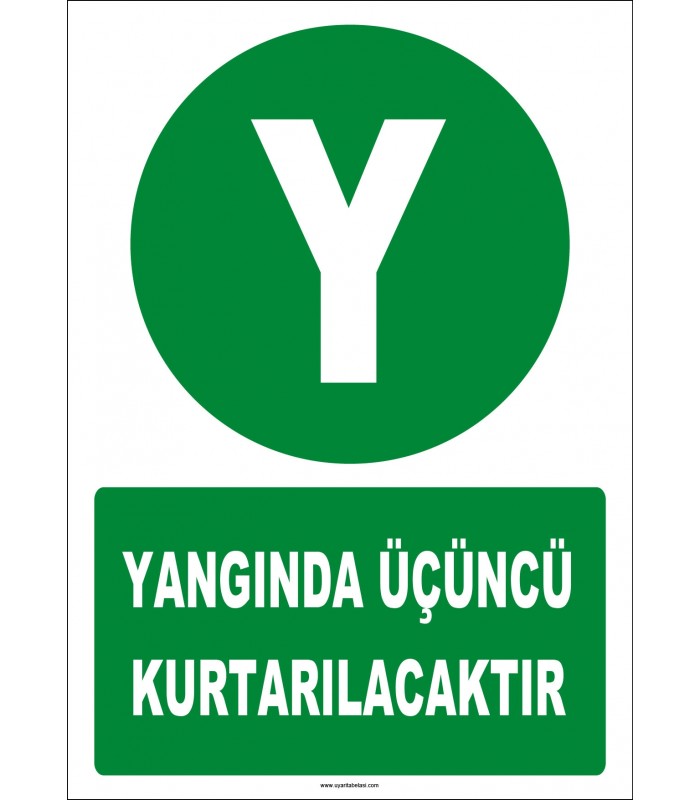 ZY2116 - Yangında Üçüncü Kurtarılacaktır