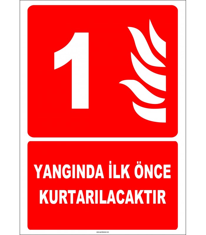 ZY2121 - Yangında İlk Önce Kurtarılacaktır