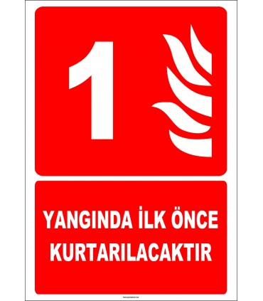 ZY2121 - Yangında İlk Önce Kurtarılacaktır