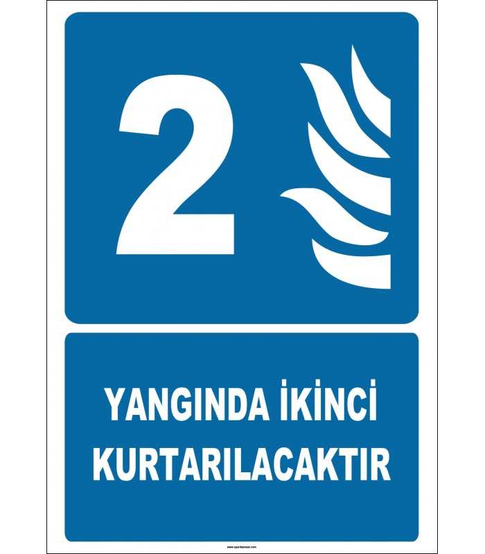 ZY2122 - Yangında İkinci Kurtarılacaktır