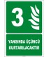 ZY2123 - Yangında Üçüncü Kurtarılacaktır