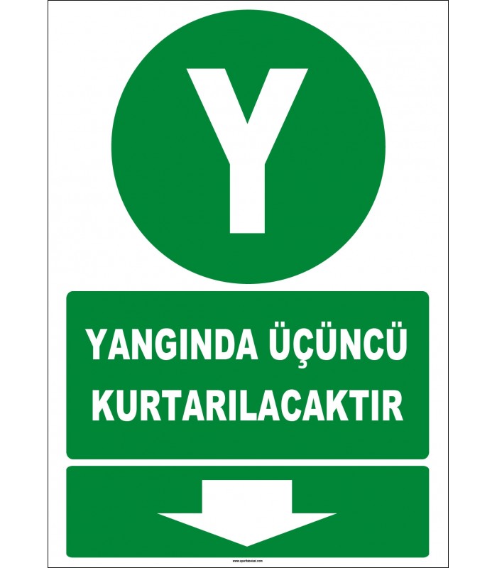 ZY2119 - Yangında Üçüncü Kurtarılacaktır