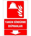 ZY2155 - ISO 7010 Yangın Söndürme Ekipmanları, Aşağıda
