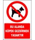 ZY2166 - ISO 7010 Bu Alanda Köpek Gezdirmek Yasaktır