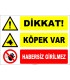 ZY2170 - Dikkat! Köpek Var, Habersiz Girilmez