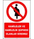 ZY2157 - ISO 7010 Hamileler ve Hamilelik Şüphesi Olanlar Giremez