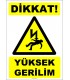 ZY2181 - Dikkat Yüksek Gerilim