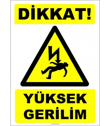 ZY2181 - Dikkat Yüksek Gerilim