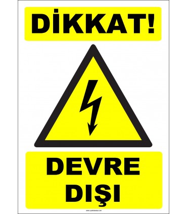 ZY2214 - Dikkat! Devre Dışı