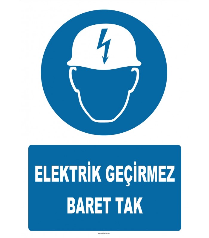 ZY2272 - Elektrik Geçirmez Baret Tak