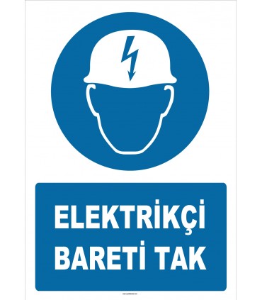 ZY2273 - Elektrikçi Bareti Tak