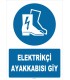 ZY2277 - Elektrikçi Ayakkabısı Giy