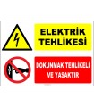 ZY2278 - Elektrik Tehlikesi, Dokunmak Tehlikeli ve Yasaktır