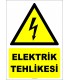 ZY2280 - ISO 7010 Elektrik Tehlikesi