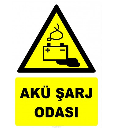 ZY2285 - ISO 7010 Akü Şarj Odası